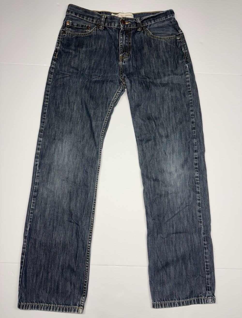 Levi’s 514 Y2K Straight Boys Jeans Size 18 Regular 29x29 Medium Wash Denim